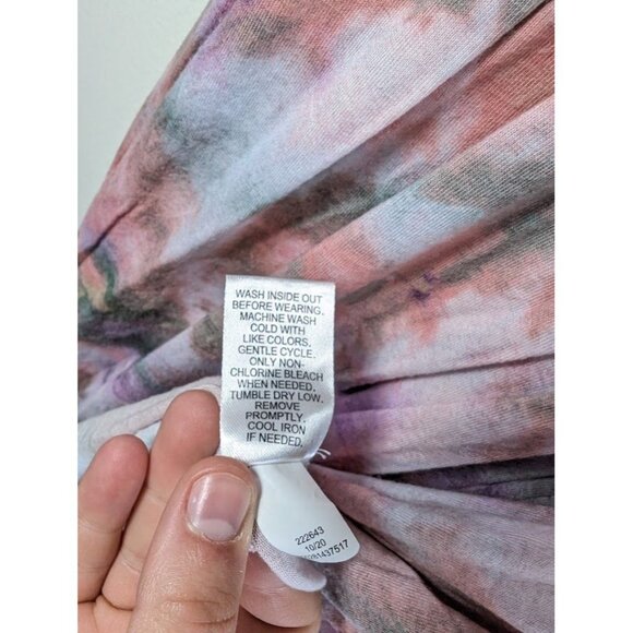 SO Maxi‎ Dress Size XXL Boho Hippie Peasant Summer Tie Dye Fairy Beach Vacation - Picture 8 of 9